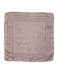Dolce & Gabbana Beige Dotted Silk Square Men Foulard Scarf by Dolce & Gabbana