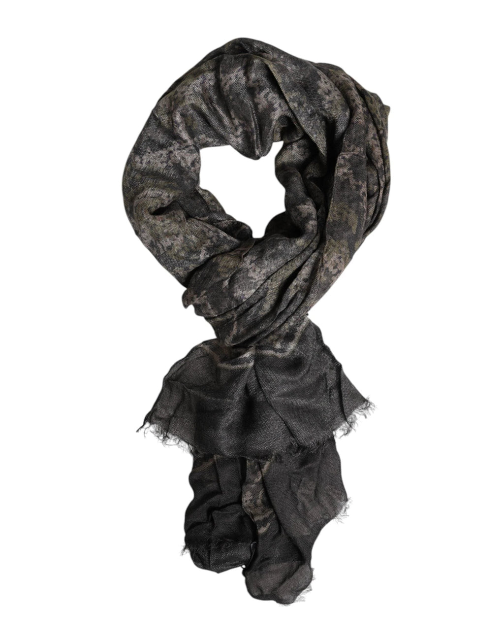 Dolce & Gabbana Camouflage Neck Warmer Wrap Foulard Scarf by Dolce & Gabbana