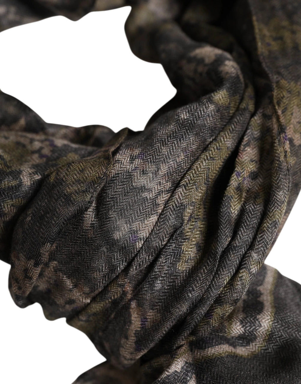 Dolce & Gabbana Camouflage Neck Warmer Wrap Foulard Scarf by Dolce & Gabbana