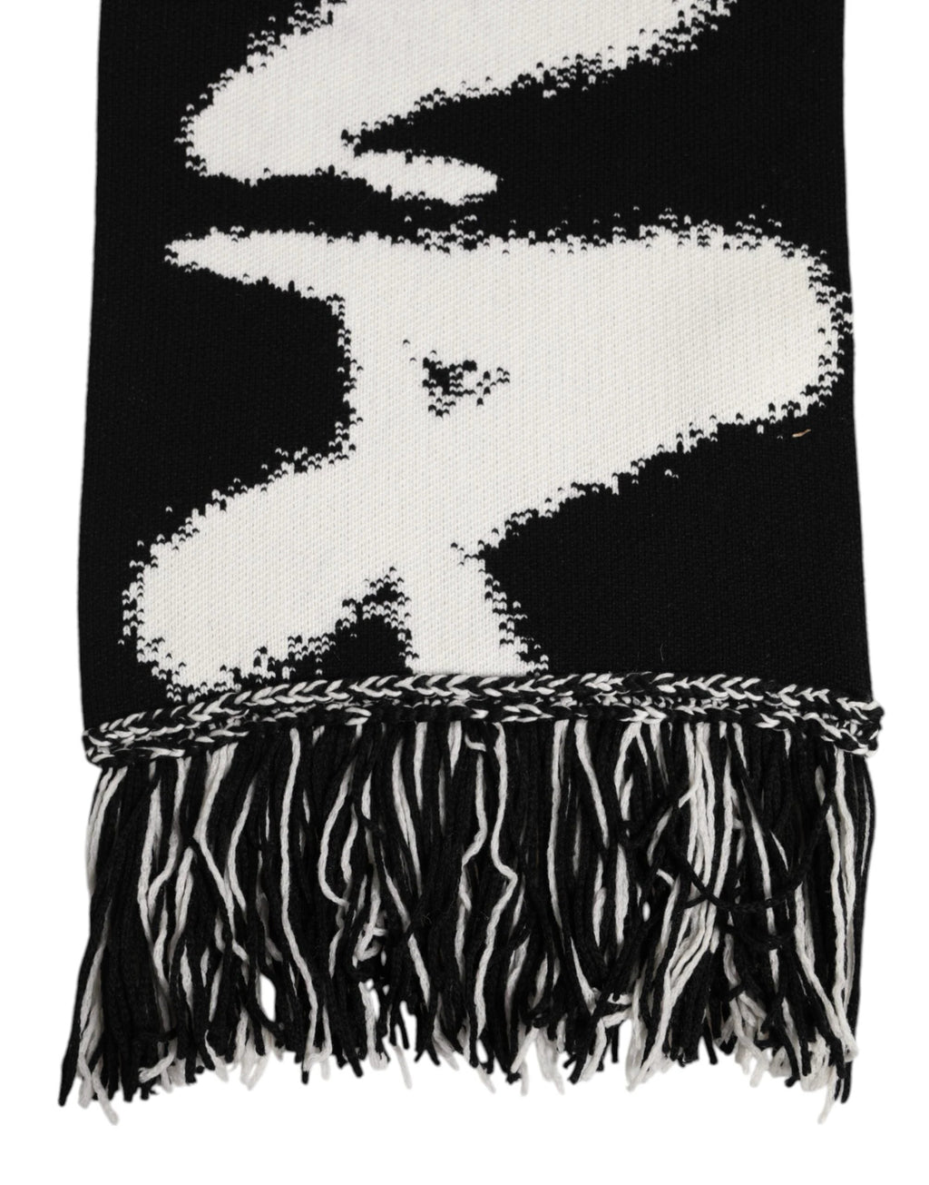 Dolce & Gabbana Black Logo Neck Warmer Wrap Men Shawl Scarf by Dolce & Gabbana