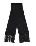 Dolce & Gabbana Black Cashmere Neck Warmer Wrap Shawl Scarf by Dolce & Gabbana