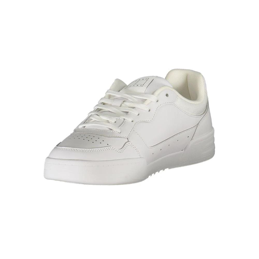 Tommy Hilfiger Bianco Polyurethane Men's Sneaker Tommy Hilfiger