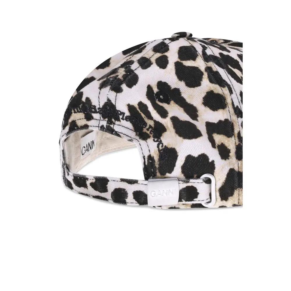Ganni Multicolor Cotton Cap (Baseball Hat)
