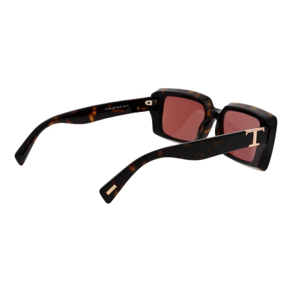 Tod's Brown Acetate Sunglasses by Tod's