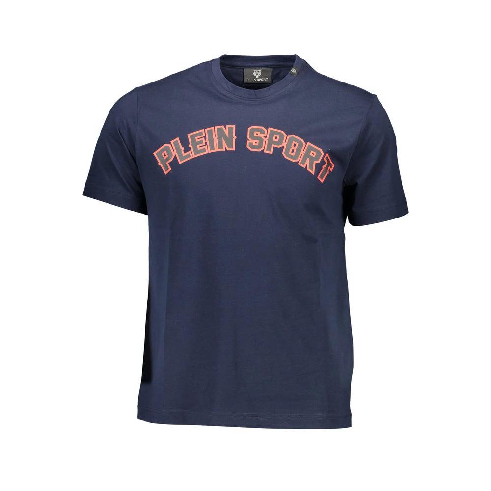 Plein Sport Blue Cotton Men's T-Shirt by Plein Sport