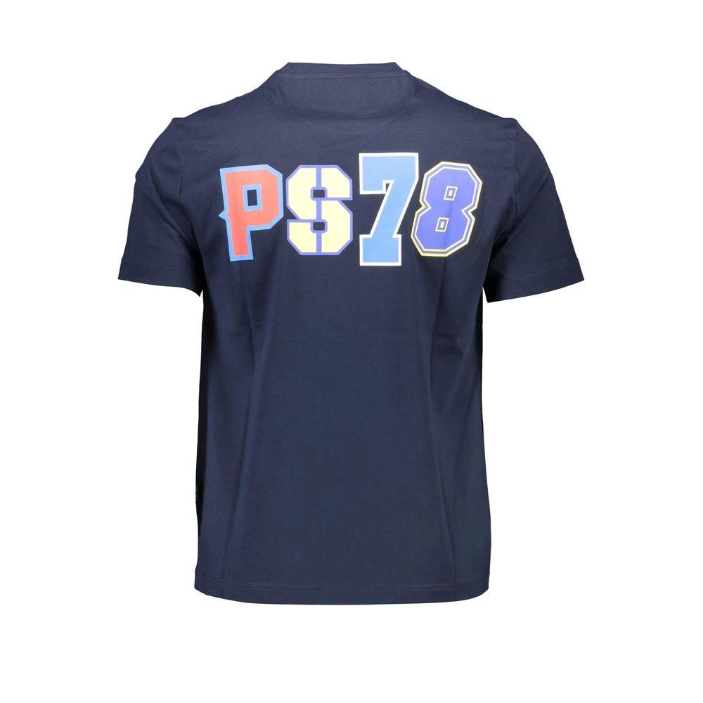 Plein Sport Blue Cotton Men's T-Shirt by Plein Sport