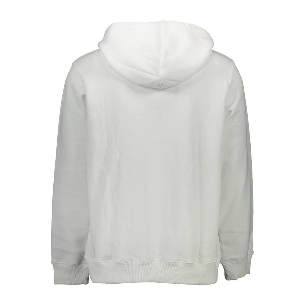 Calvin Klein White Cotton Men's Hoodie by Calvin Klein