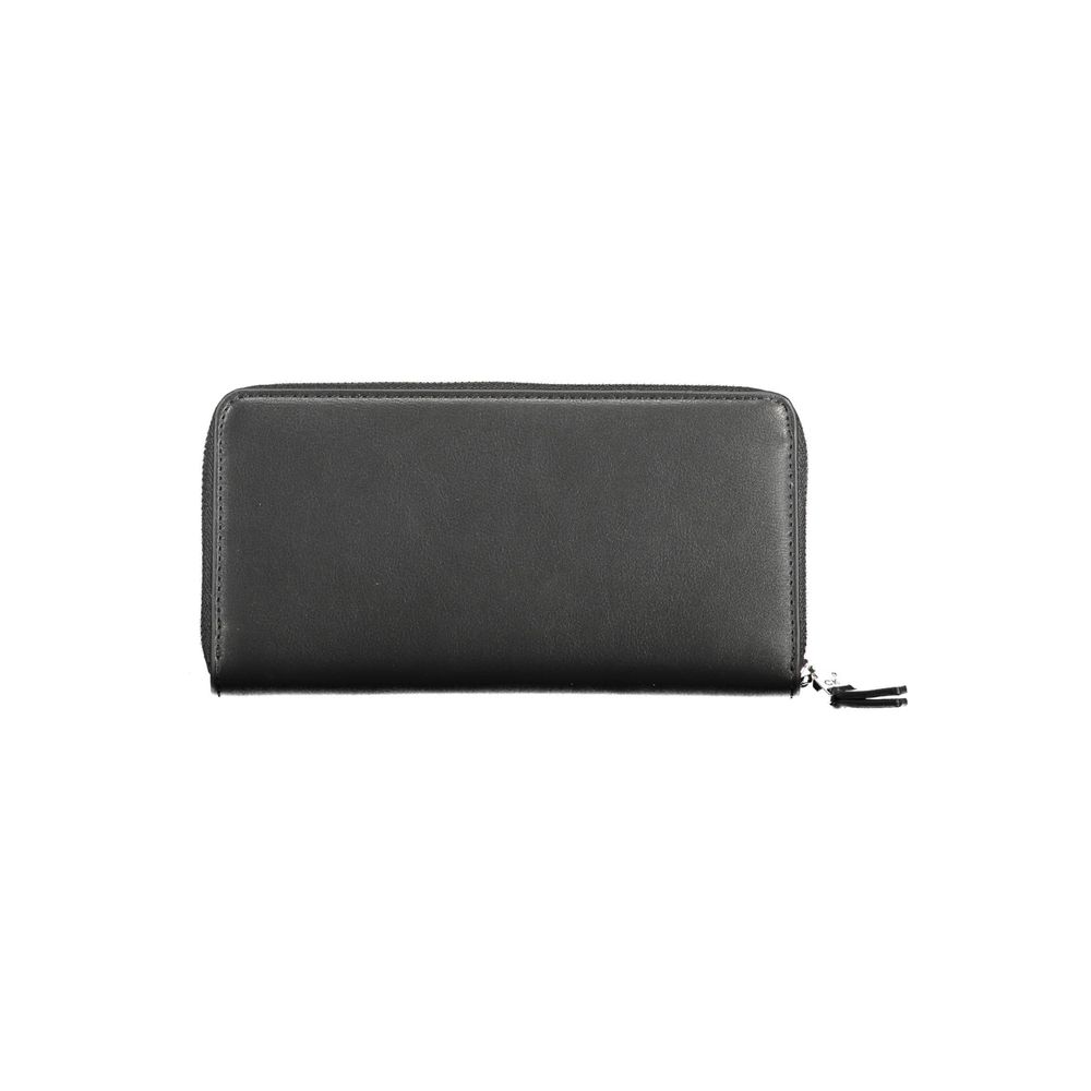 Portefeuille femme Calvin Klein en polyuréthane noir