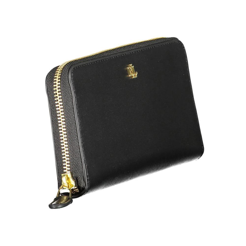 Ralph Lauren Black Leather Women Wallet by Ralph Lauren