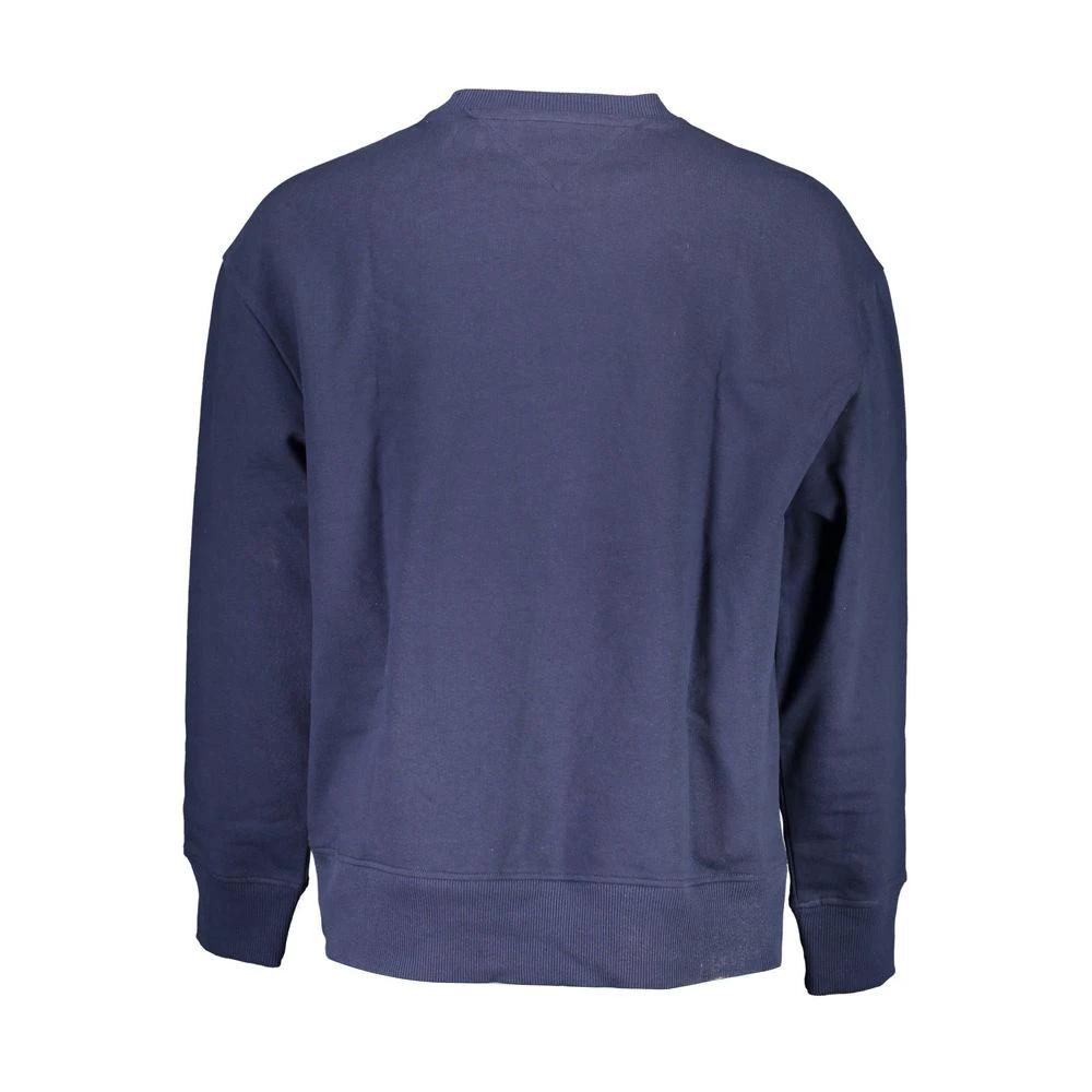 Tommy Hilfiger Blue Cotton Men's Sweatshirt Tommy Hilfiger