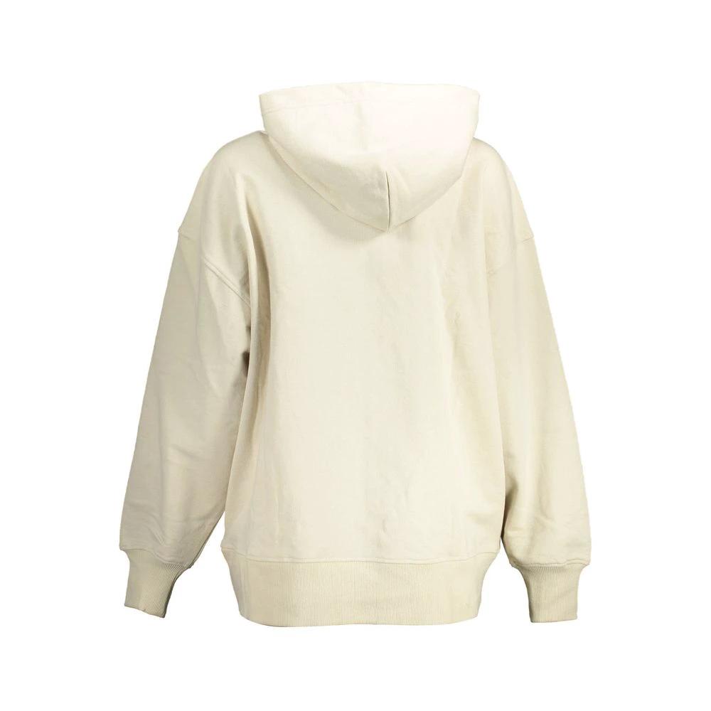 Calvin Klein Beige Cotton Women Sweatshirt Calvin Klein