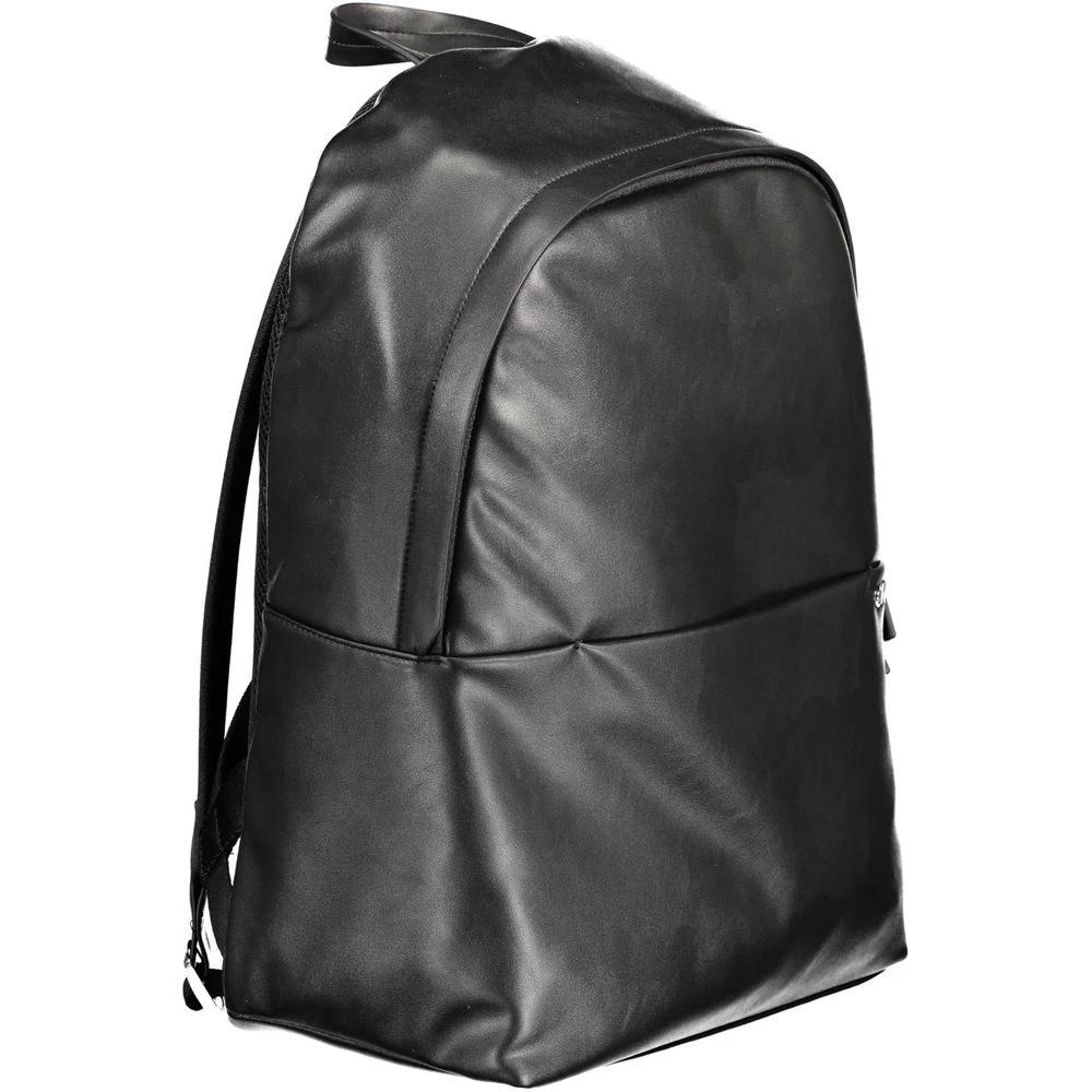 Calvin Klein Nero Polyester Men Backpack Calvin Klein