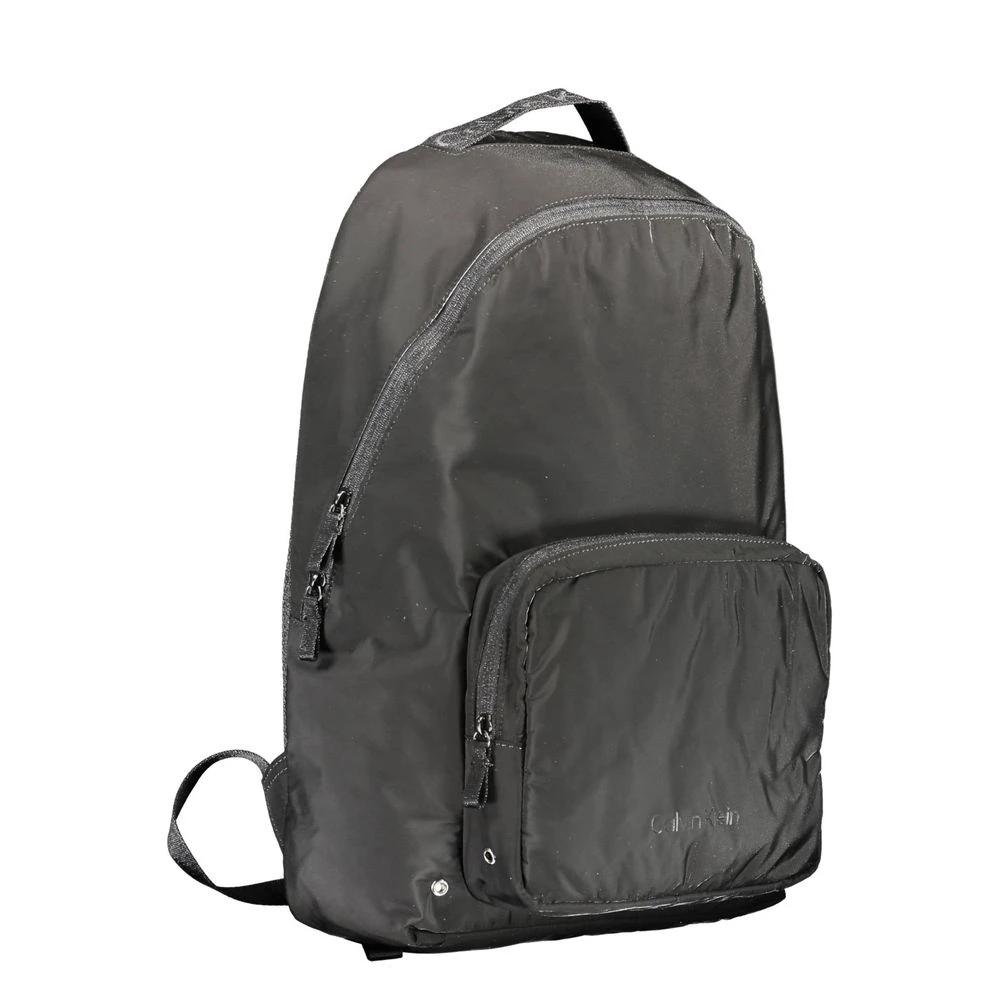 Sac à dos Calvin Klein noir en polyester recyclé pour homme