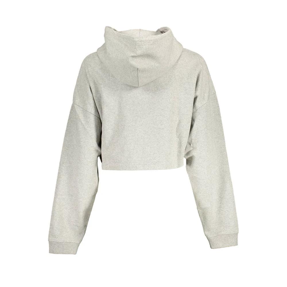 Tommy Hilfiger Grigio Cotton Women Sweatshirt Tommy Hilfiger