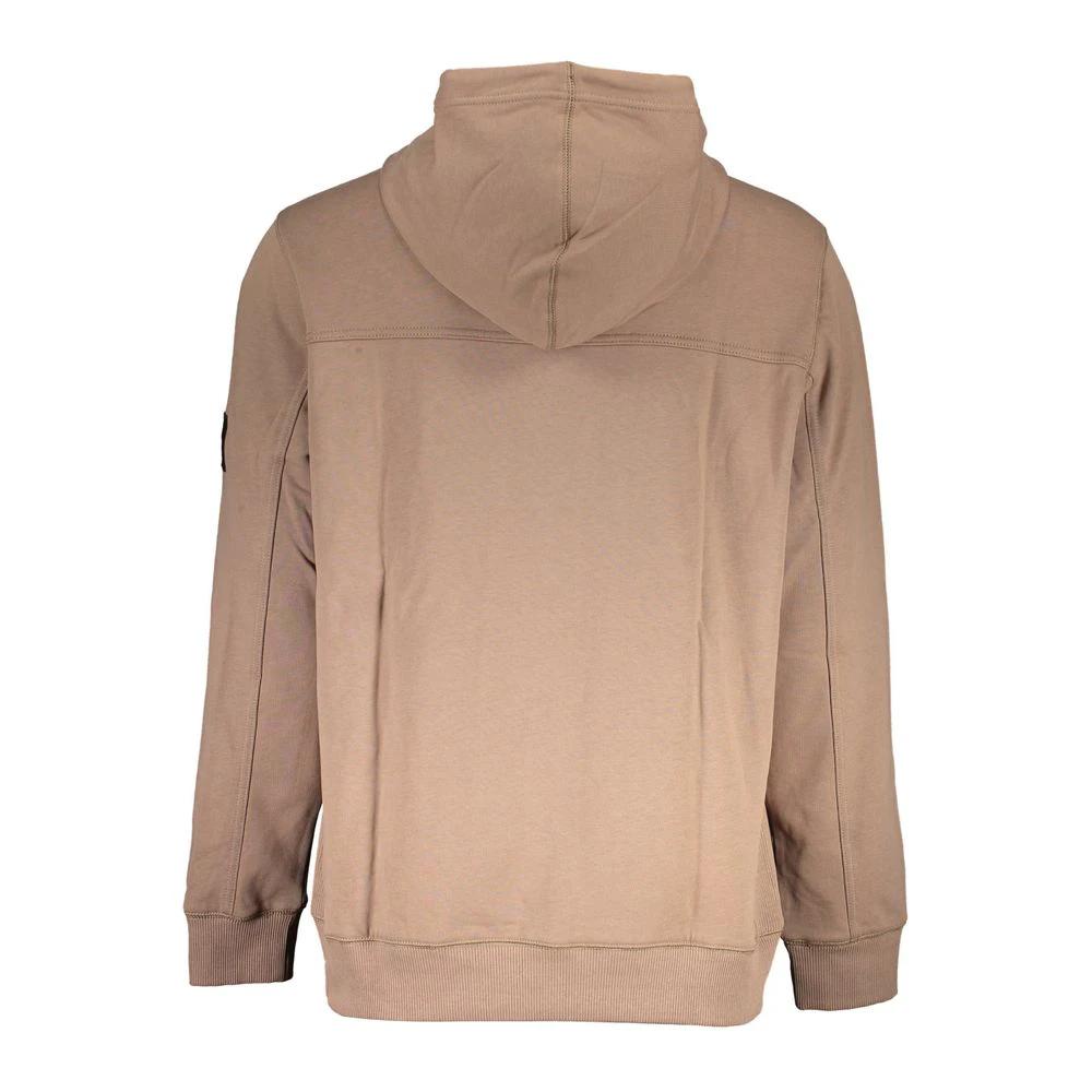 Calvin Klein Marrone Cotton Mens Sweatshirt