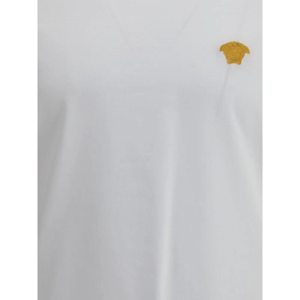Versace White Cotton T-Shirt by Versace