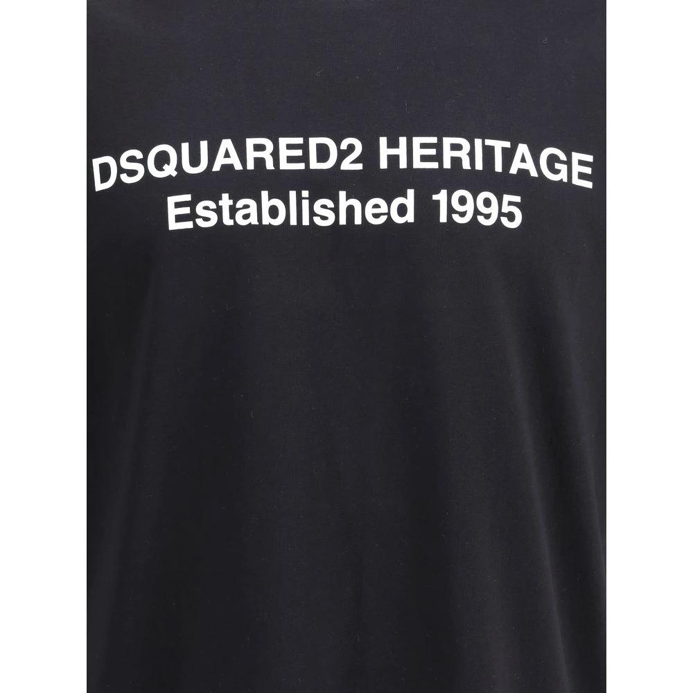 Dsquared² Black Cotton T-Shirt by Dsquared²