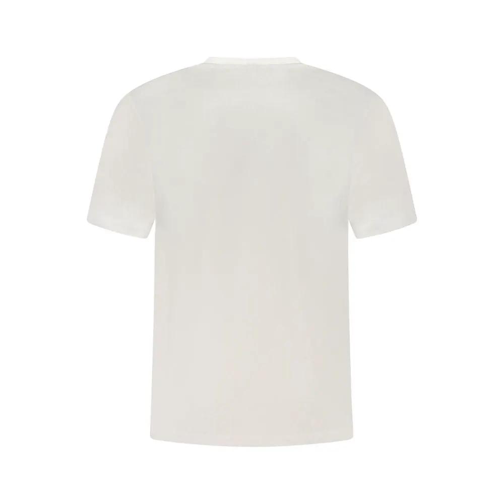 T-shirt Calvin Klein blanc en coton pour homme