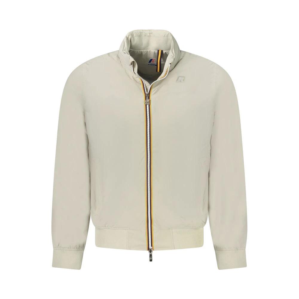 K-WAY Vestes et manteaux en nylon beiges