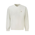Calvin Klein White Cotton Men's Sweatshirt Calvin Klein