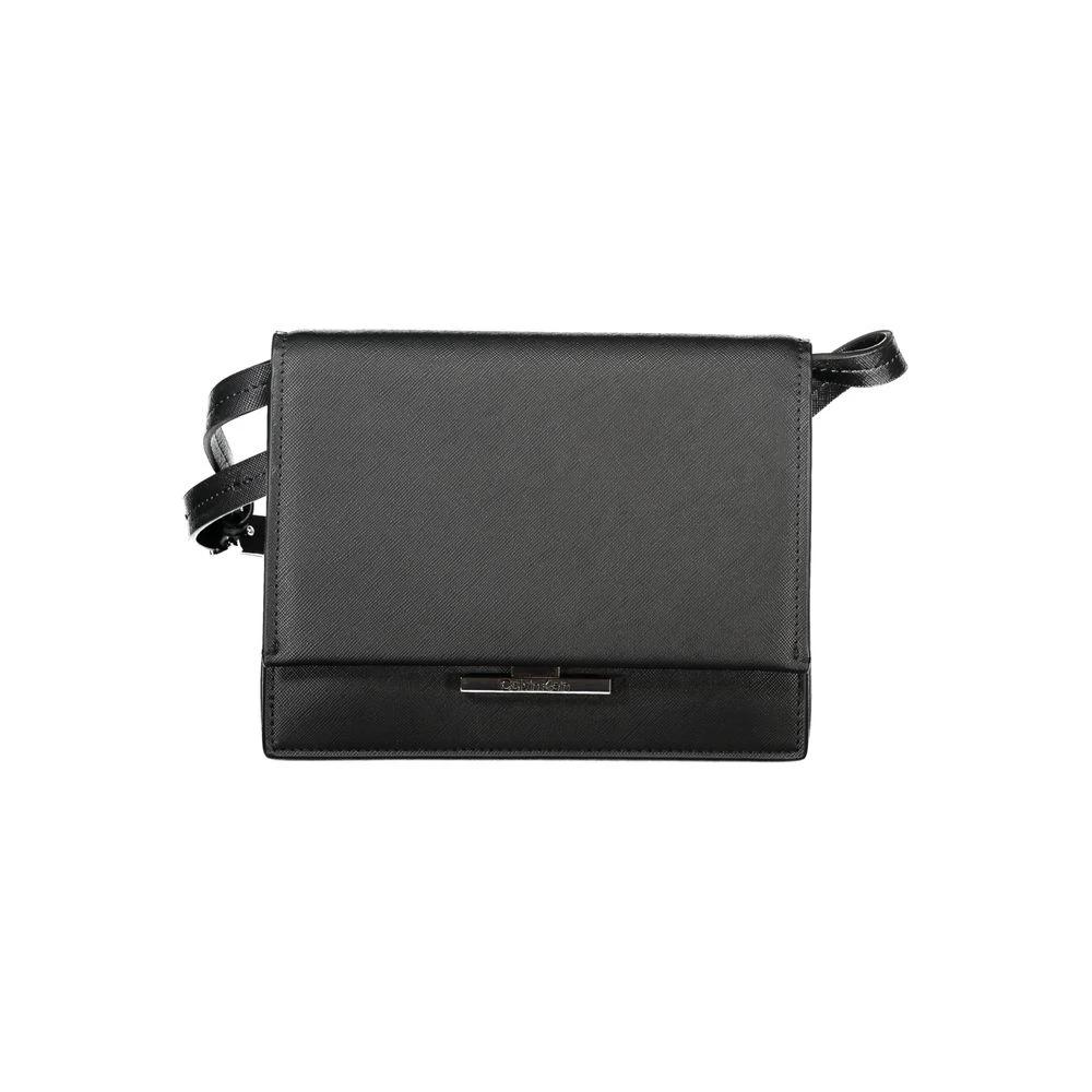 Calvin Klein Nero Poliuretano Woman Shoulder Bag Calvin Klein