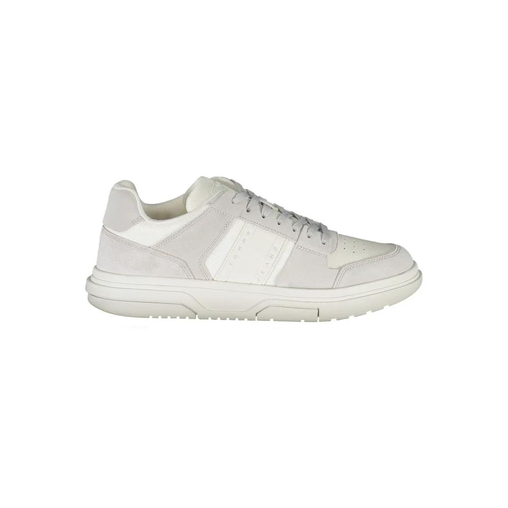 Tommy Hilfiger White Polyurethane Men Sneaker Tommy Hilfiger