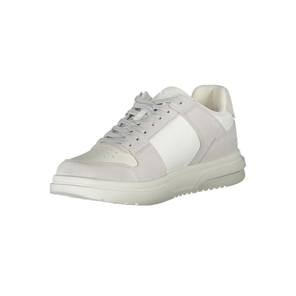 Tommy Hilfiger White Polyurethane Men Sneaker Tommy Hilfiger