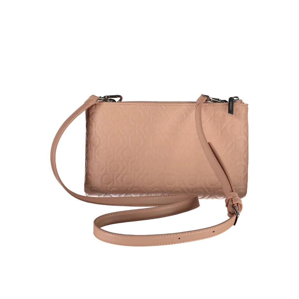 Calvin Klein Rosa Polyester Women Shoulder Bag