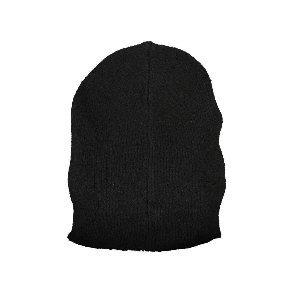 Calvin Klein Nero Acrylic Men Scarf Set