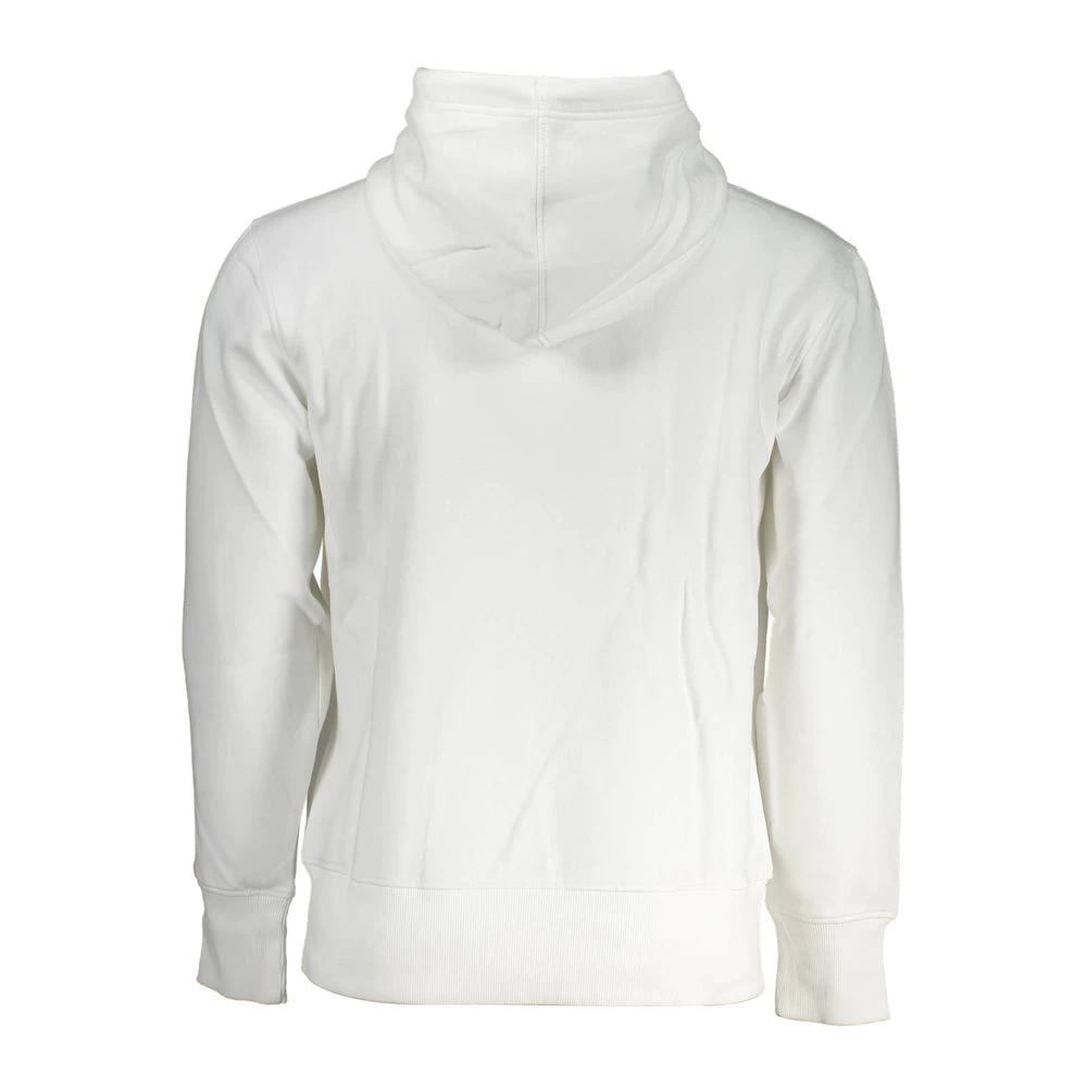 Calvin Klein White Cotton Men's Sweatshirt Calvin Klein