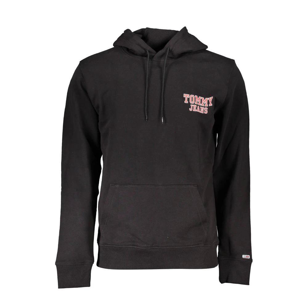 Tommy Hilfiger Black Cotton Men's Sweatshirt Tommy Hilfiger