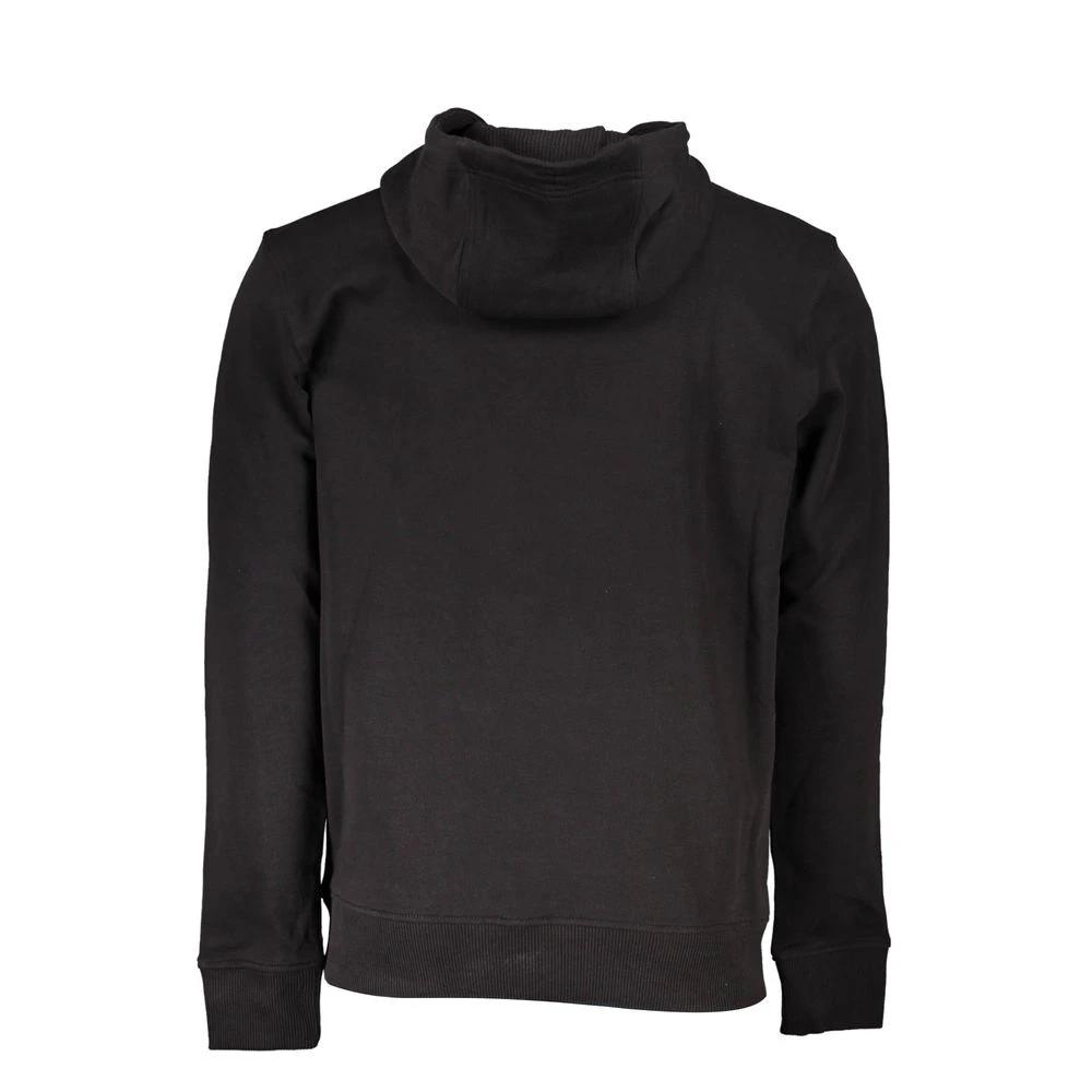 Tommy Hilfiger Black Cotton Men's Sweatshirt Tommy Hilfiger