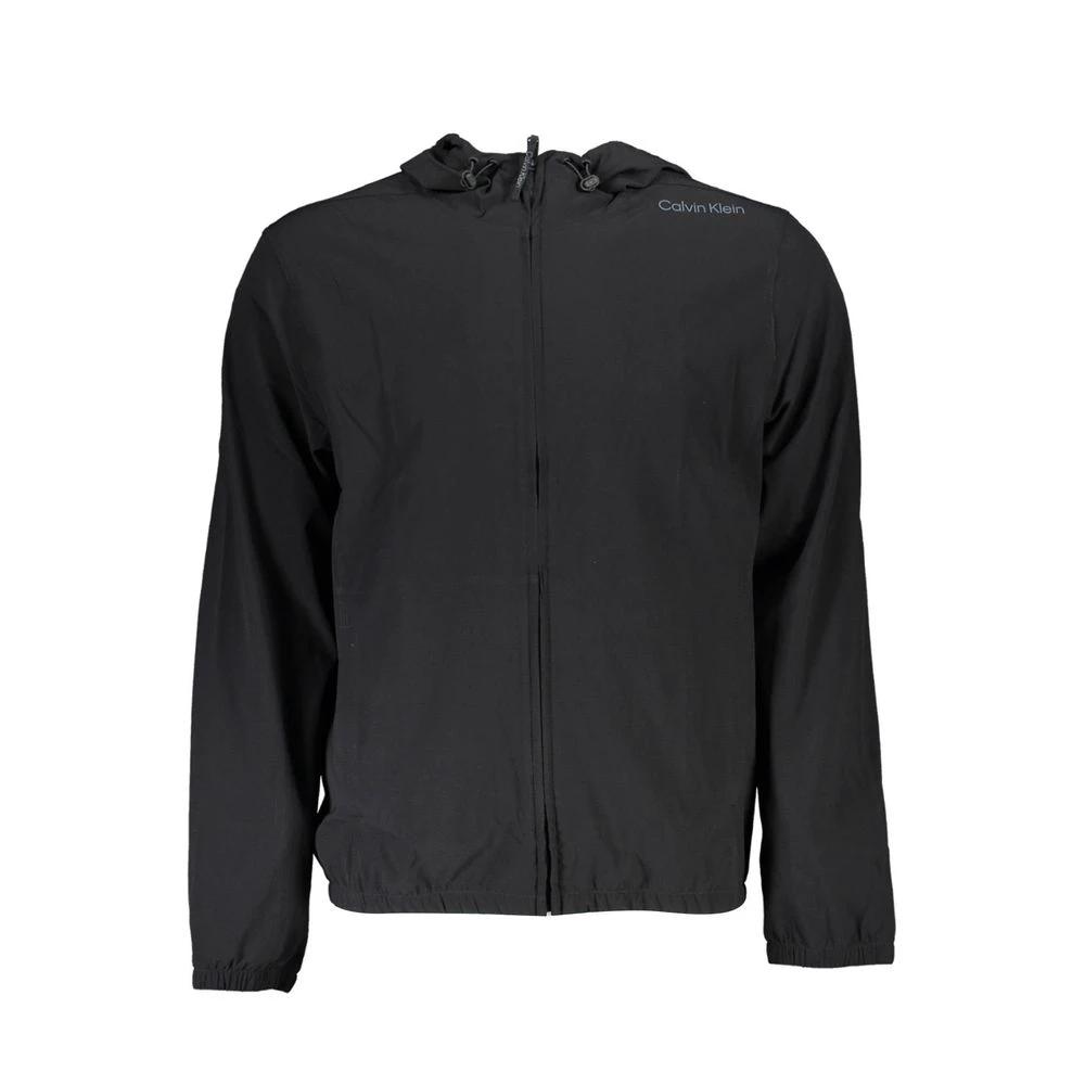 Sweat-shirt Calvin Klein noir en polyester pour homme