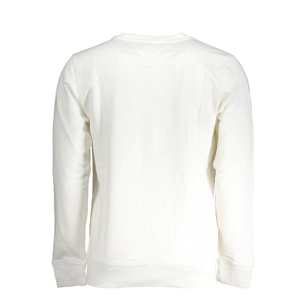 Sweat-shirt homme Tommy Hilfiger en coton blanc