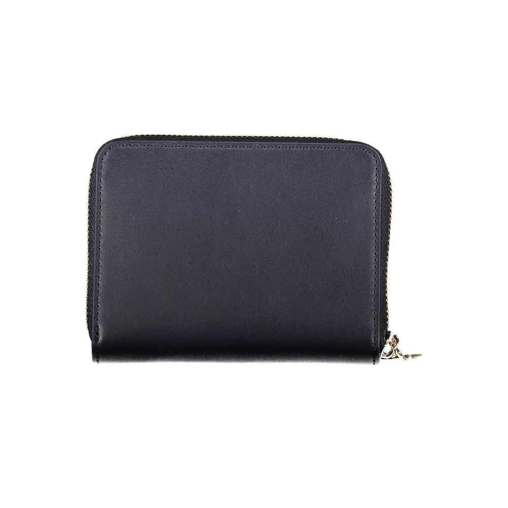 Tommy Hilfiger Blue Polyurethane Women Wallet