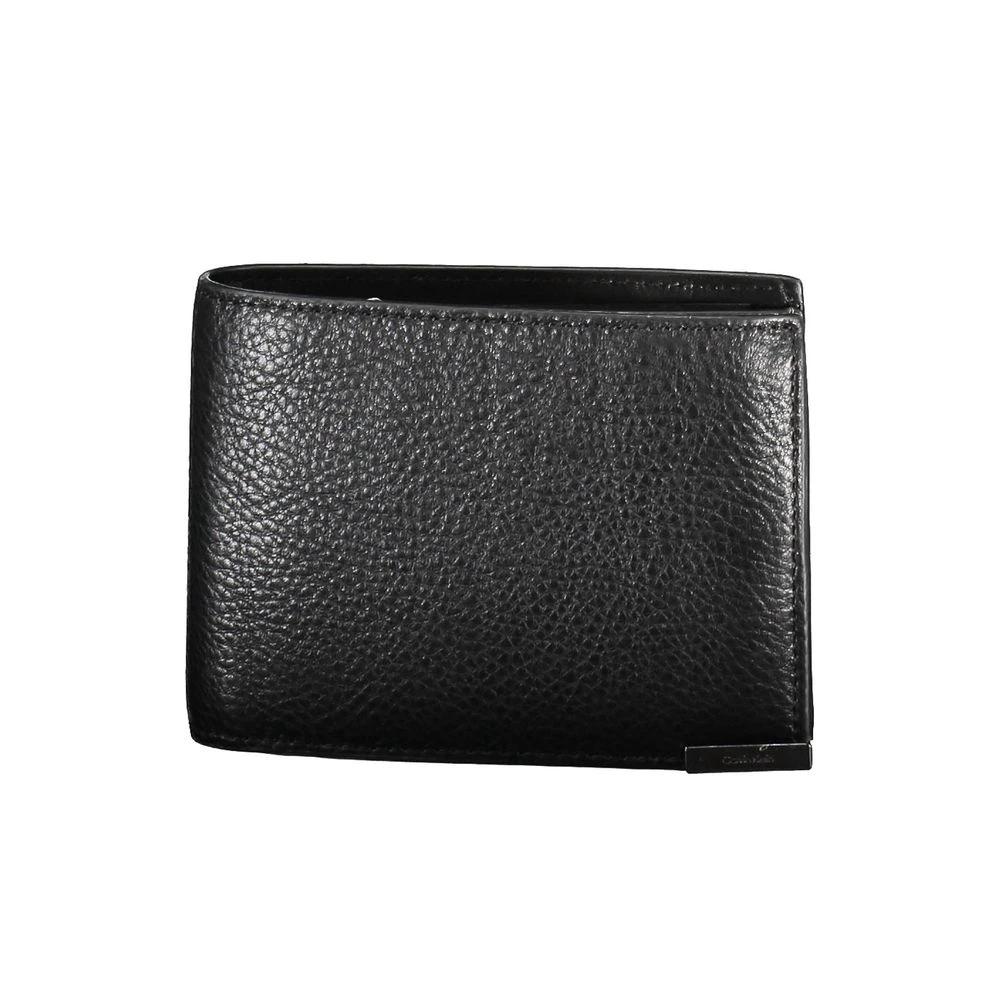 Calvin Klein Black Leather Men Wallet