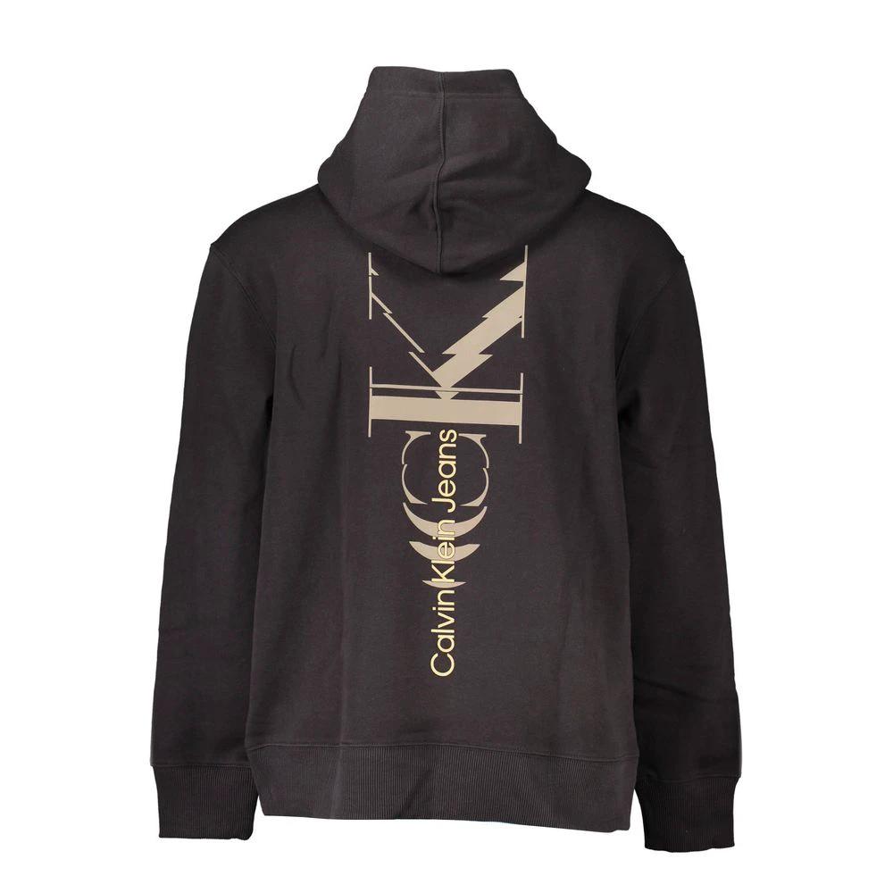 Calvin Klein Black Cotton Men's Hoodie