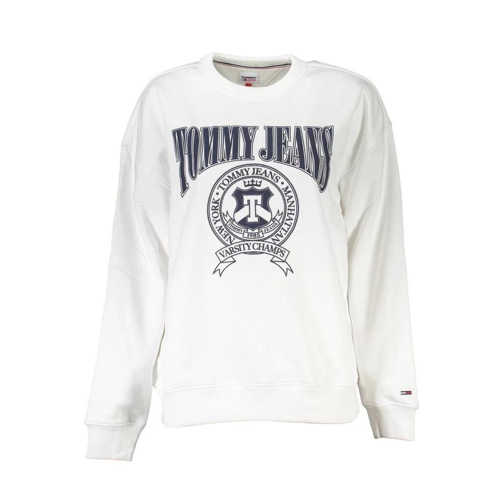 Sweat-shirt Tommy Hilfiger Bianco en coton pour femme