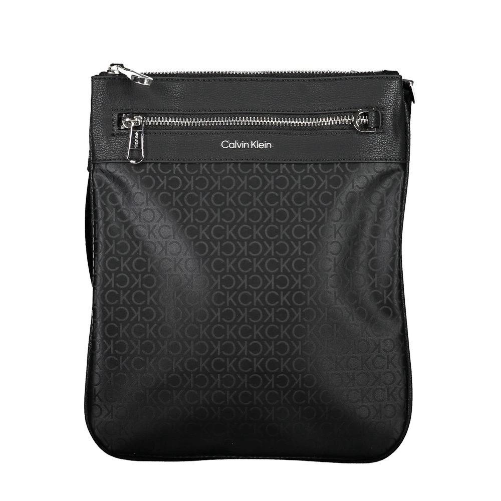Sac bandoulière Calvin Klein noir en polyester pour homme