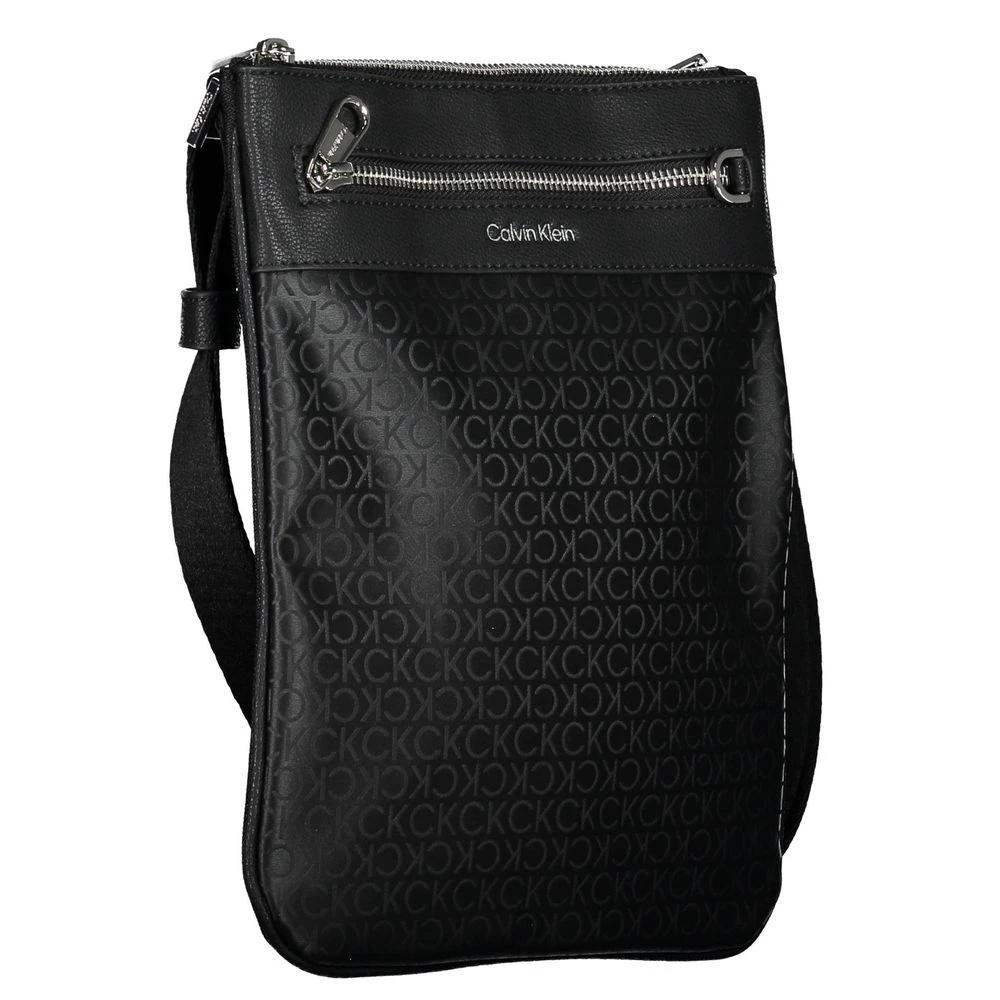 Sac bandoulière Calvin Klein noir en polyester pour homme