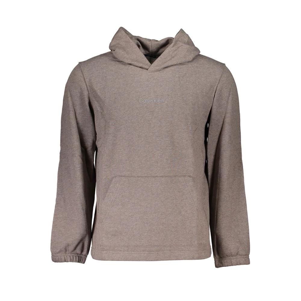 Calvin Klein Marrone Cotton Men's Sweatshirt Calvin Klein