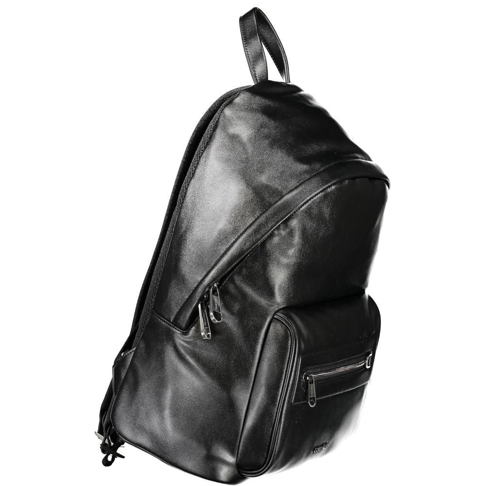 Sac à dos Calvin Klein noir en polyester pour homme