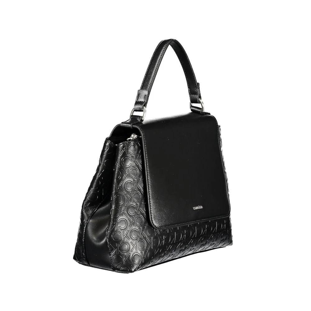 Calvin Klein Black Polyester Women Handbag Calvin Klein