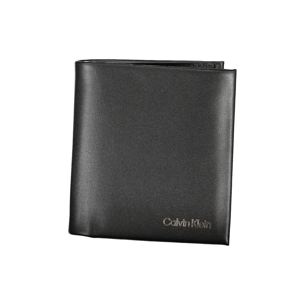 Calvin Klein Nero Polyurethane Men Wallet Calvin Klein