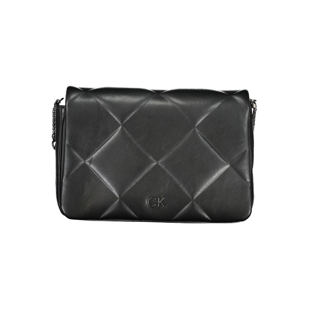 Calvin Klein Black Polyester Women's Shoulder Bag Calvin Klein
