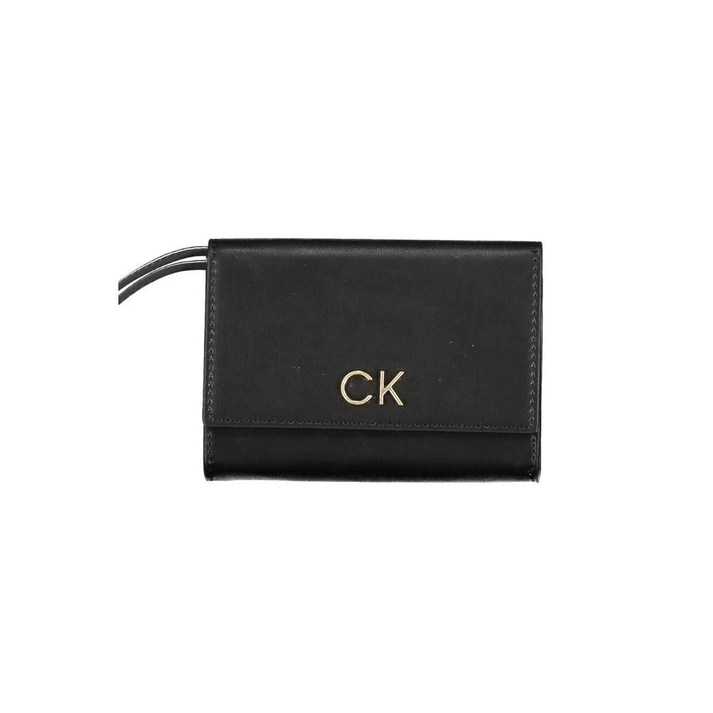 Calvin Klein Black Polyester Women Wallet Calvin Klein