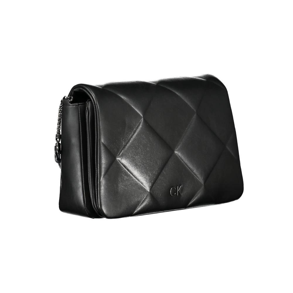 Calvin Klein Black Polyester Women's Shoulder Bag Calvin Klein