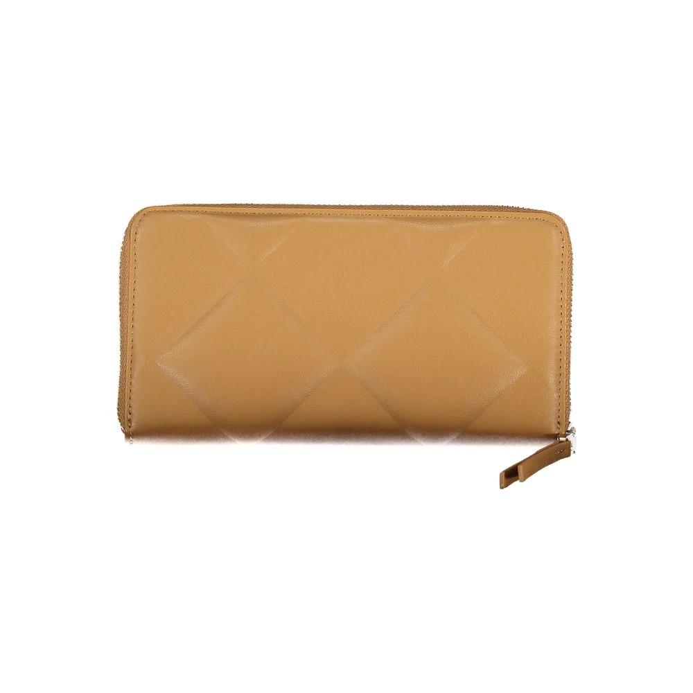 Calvin Klein Marrone Poliuretano Donna Wallet Calvin Klein