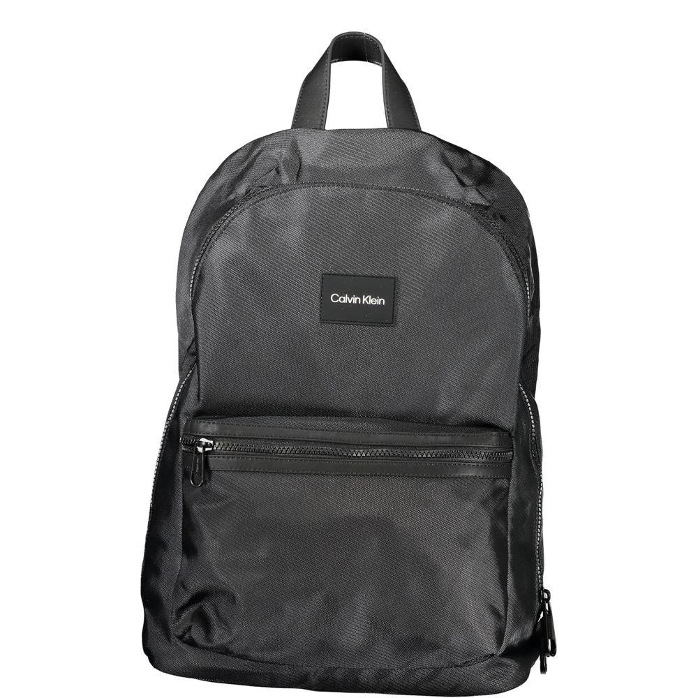 Sac à dos Calvin Klein noir en polyester pour homme