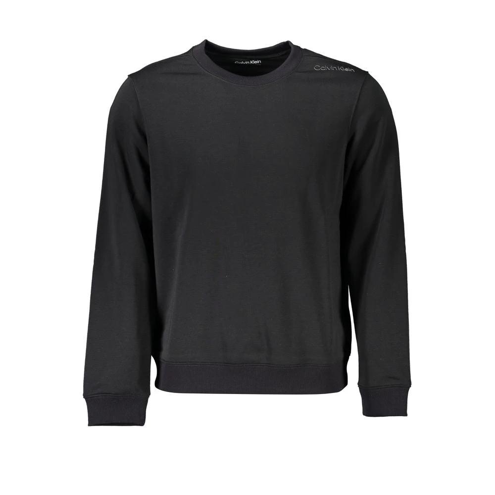 Calvin Klein Black Polyester Men's Sweatshirt by Calvin Klein
